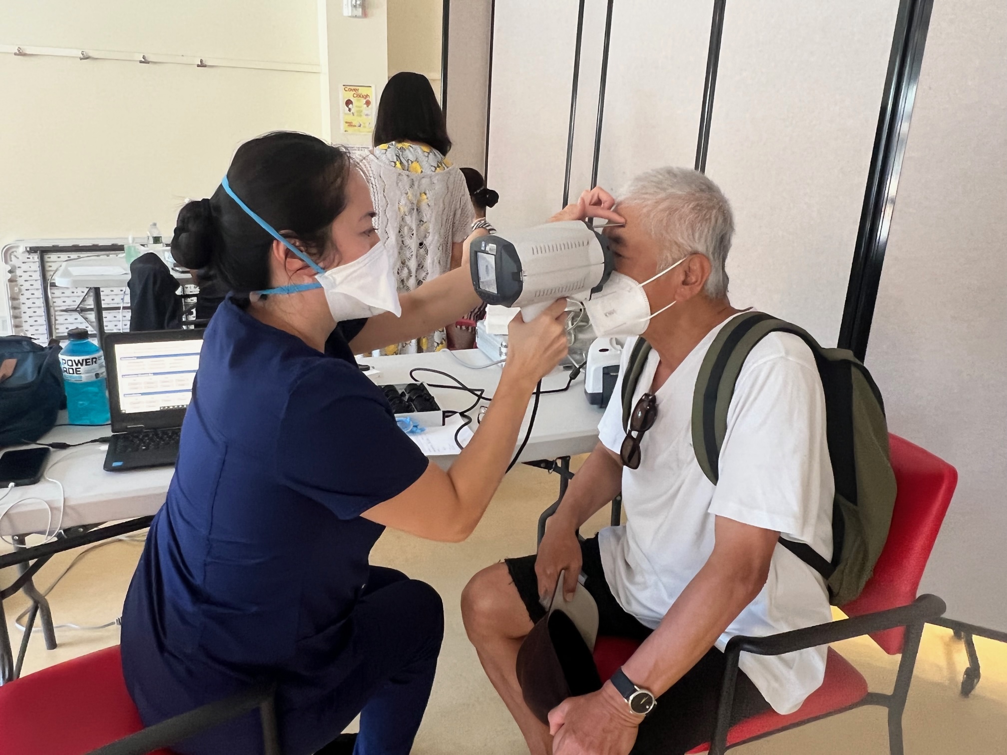 Nan Shan Senior Center Partners with Helen Keller International to Provide Seniors with Free Eye Exams and Glasses Chinese American Planning Council